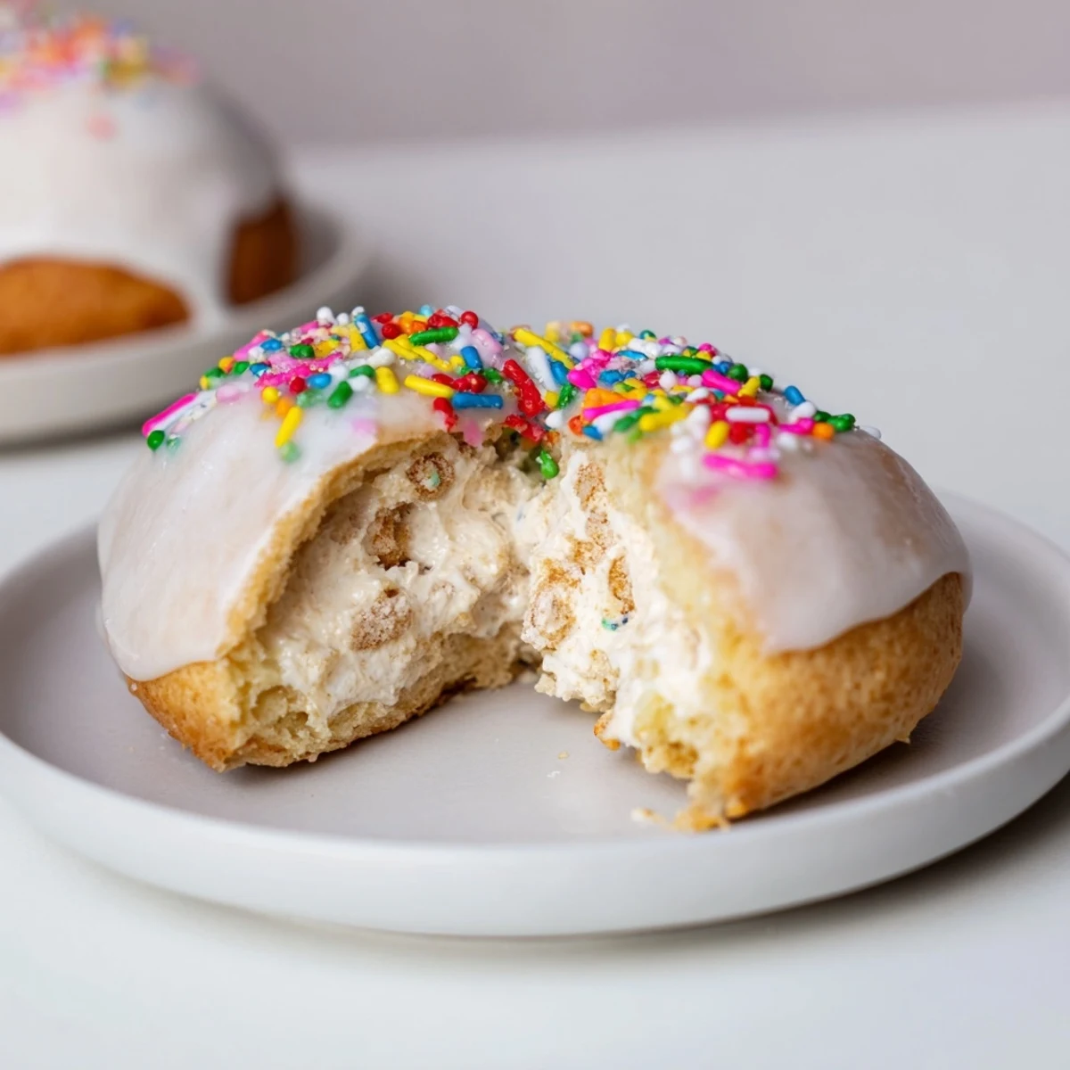Golden Quick Christmas Biscuit Bombs, ready to serve, showcase a delicate, fluffy texture and spiced filling.