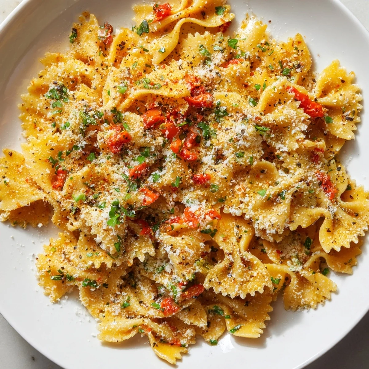 Freshly baked Lightened Christmas Pasta Chips, featuring holiday colors and smells, perfect for a cozy bite.