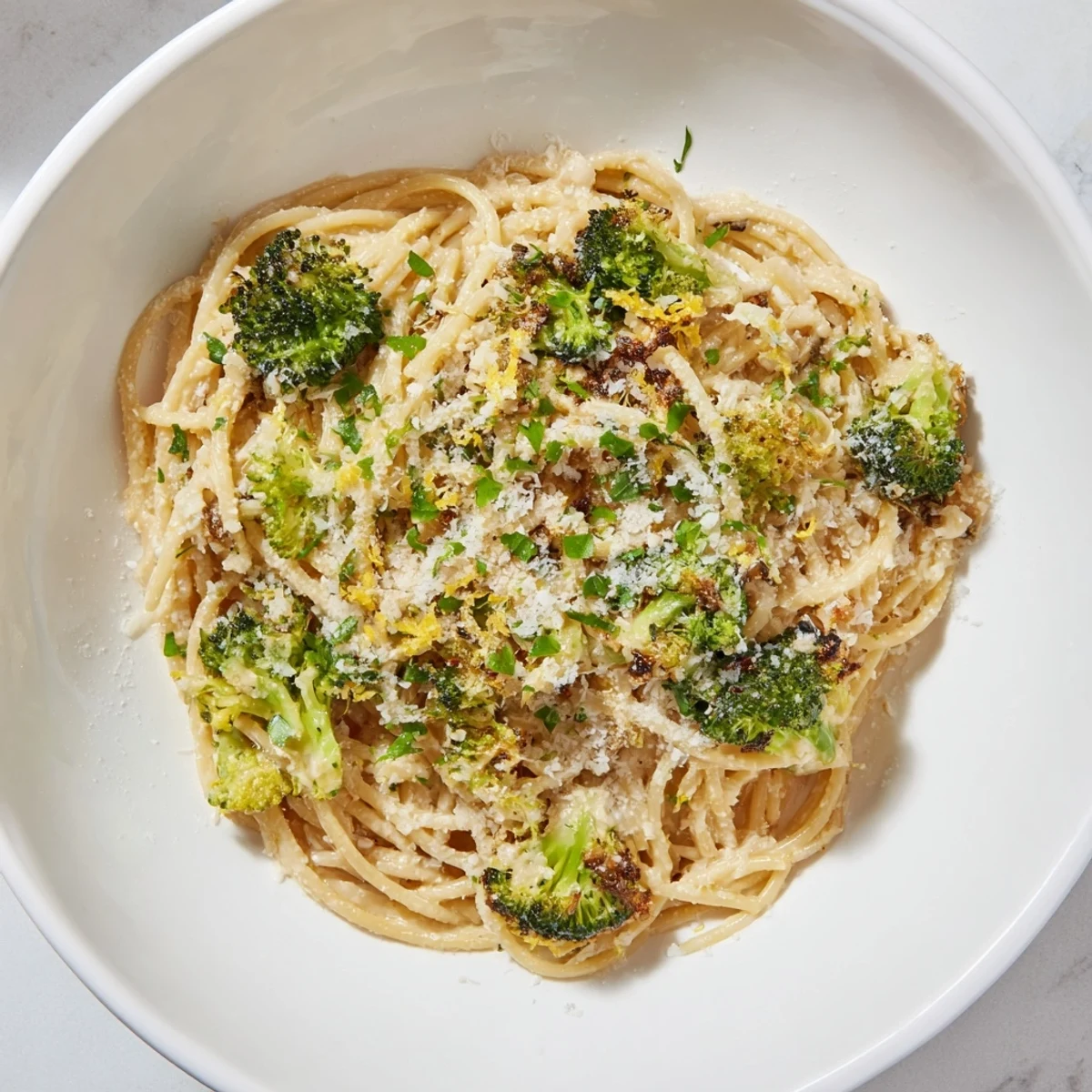 Roasted Garlic Lemon Broccoli