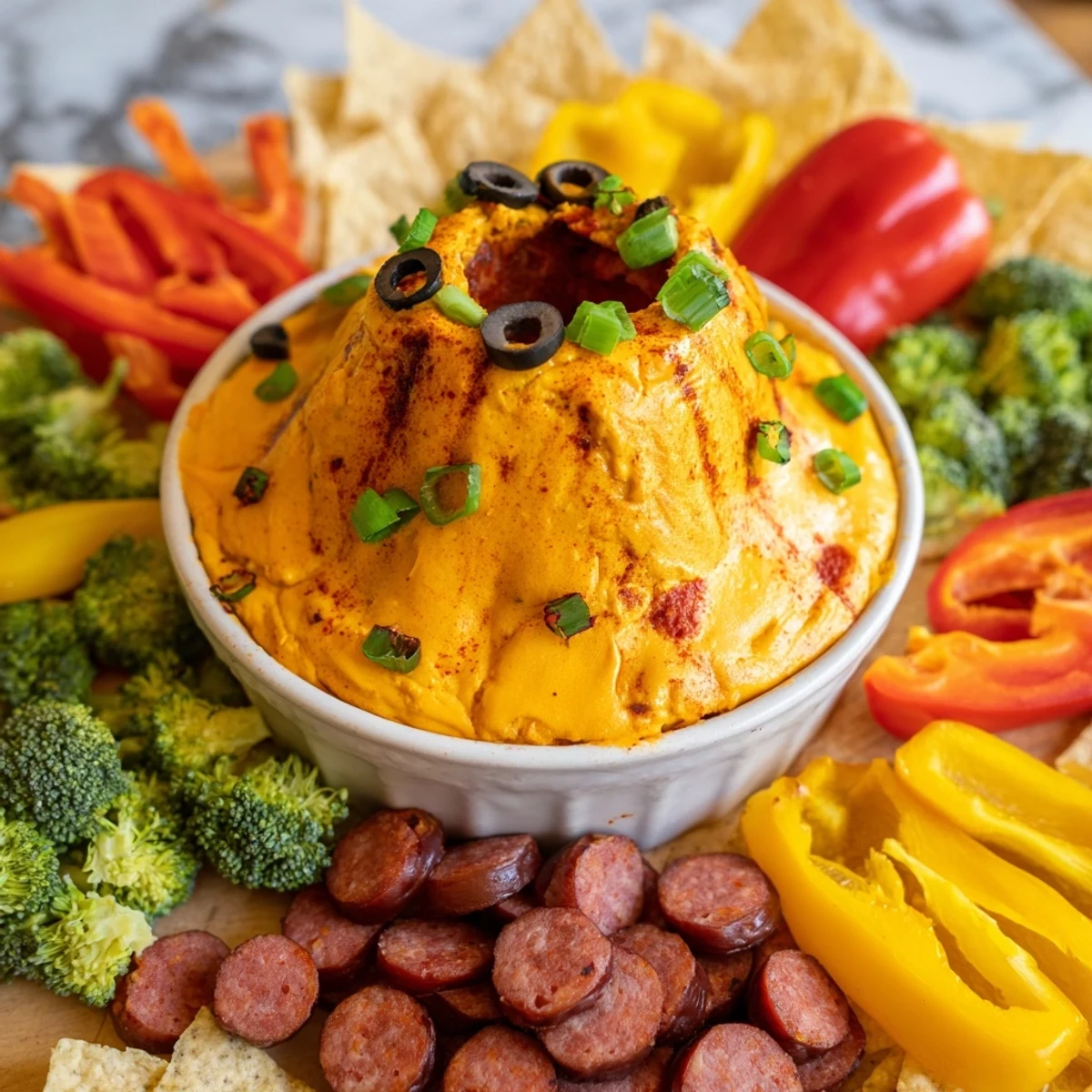 Lava Flow Volcano Dip