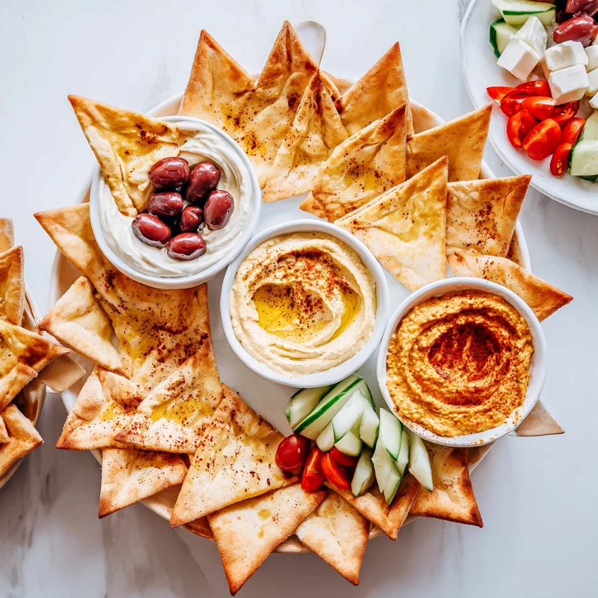 Three Kings Star Pita Board