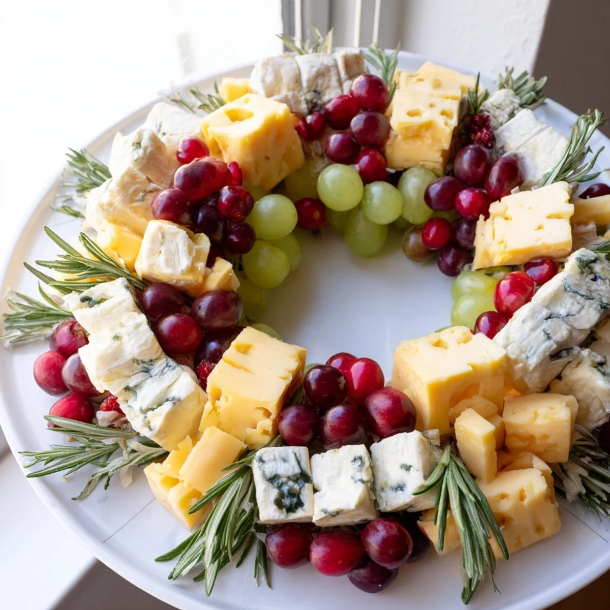 Holiday Wreath Cheese Ring