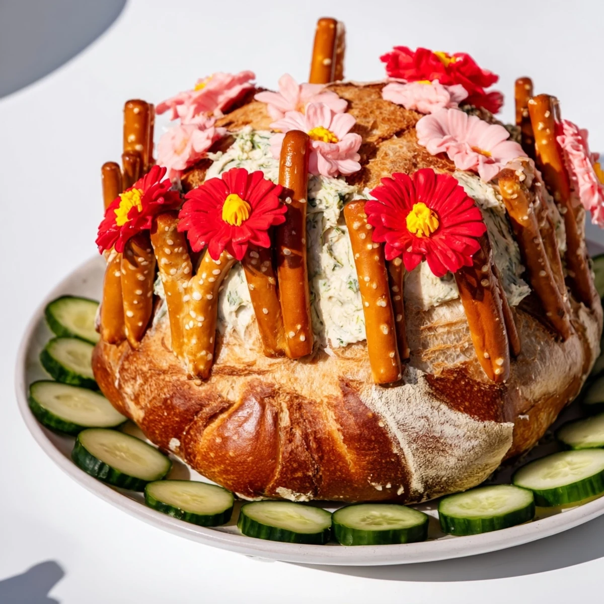 Desert Cactus Bloom Appetizer