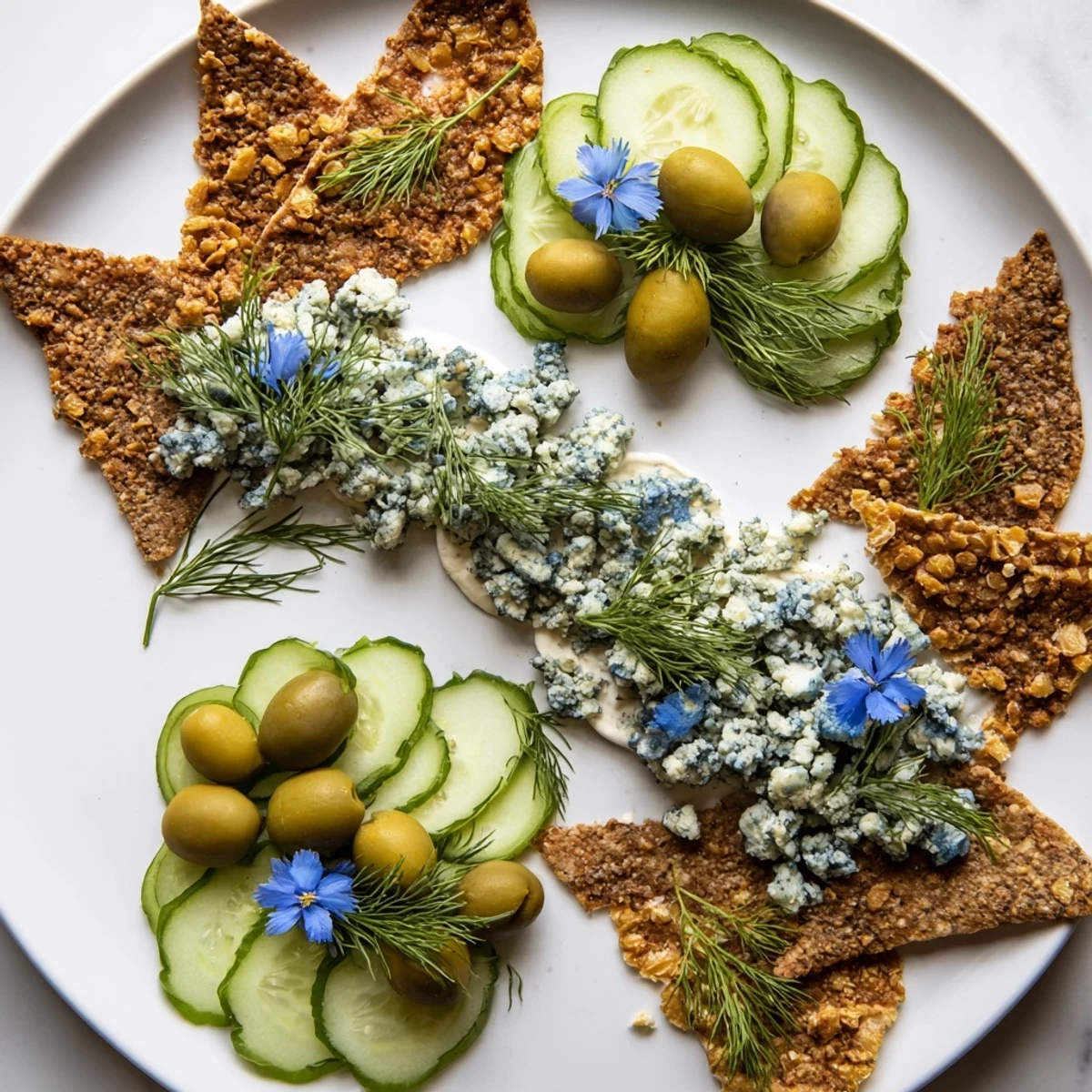 Deep Sea Ocean Wave Platter