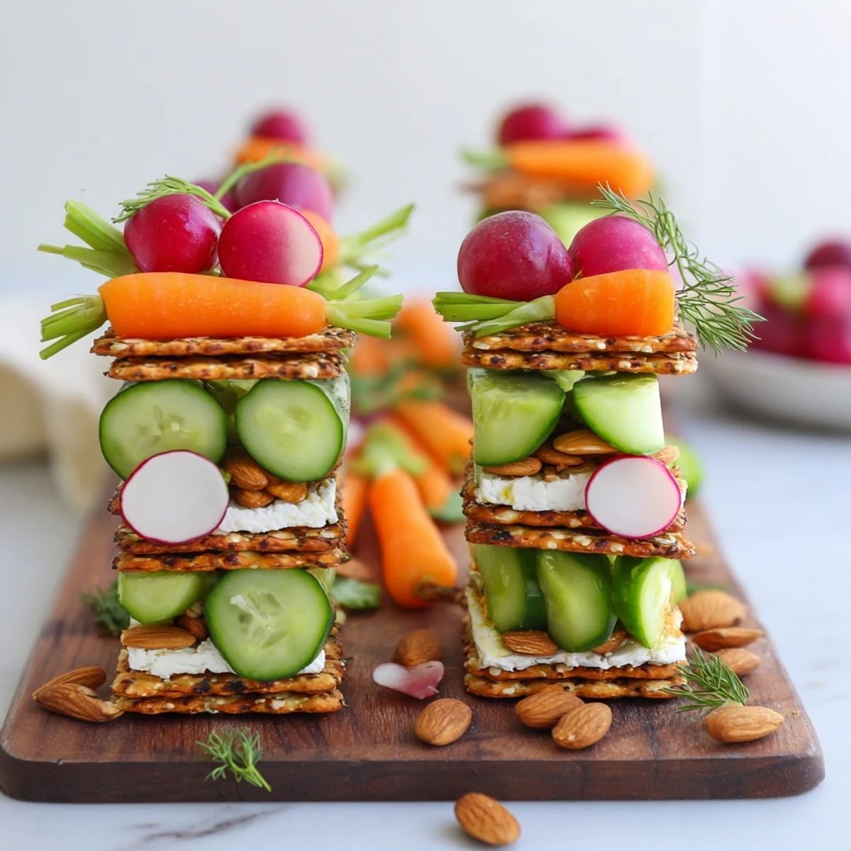The Zen Balance appetizer: a visually striking platter with balanced fresh ingredients ready to eat.