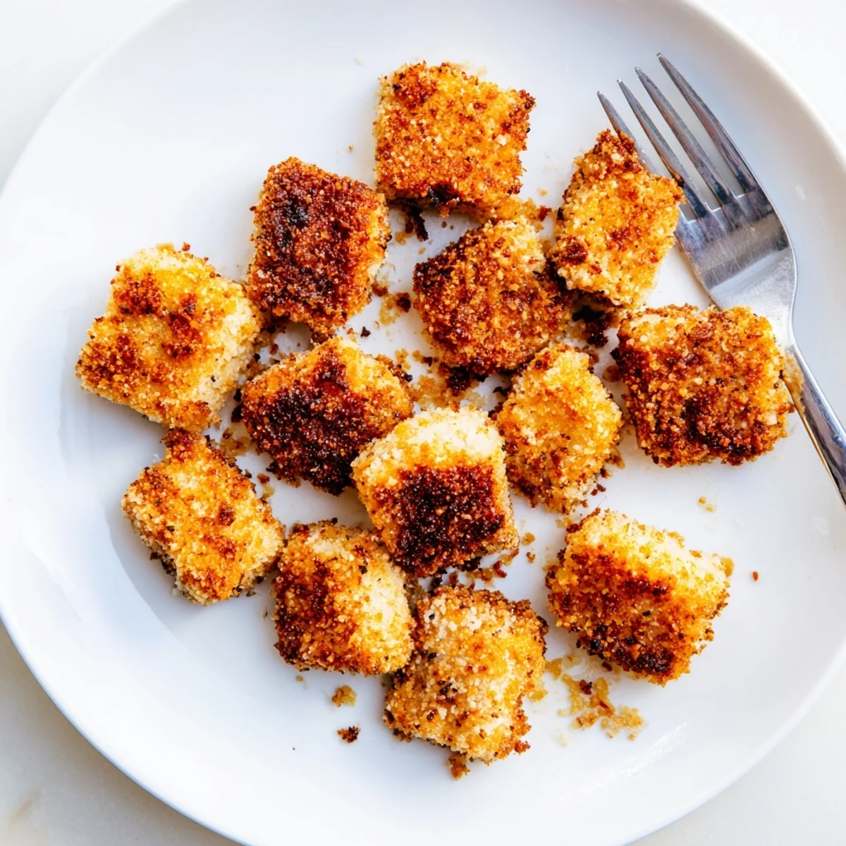 Golden-brown Air Fryer Un-Fried Chicken Nuggets, crispy and perfect with your favorite dipping sauces.
