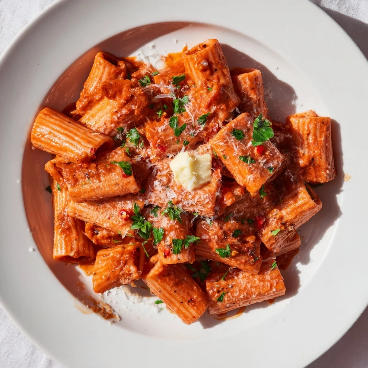 Gigi Hadid Spicy Rigatoni