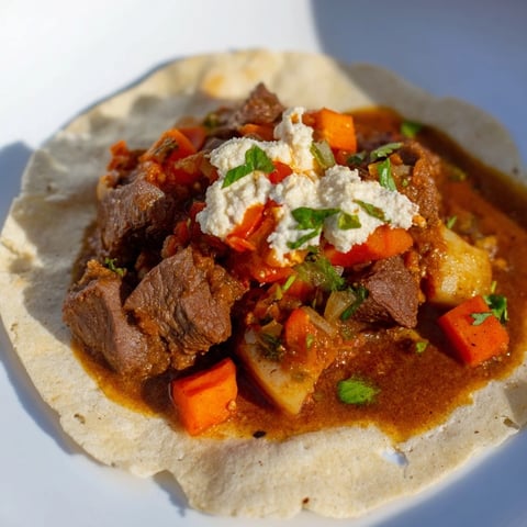 A steaming bowl of Yemeni Saltah stew, with fluffy fenugreek topping, perfect for a cozy meal.