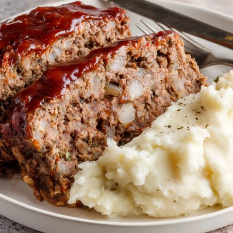 Classic Meatloaf Mashed Potatoes