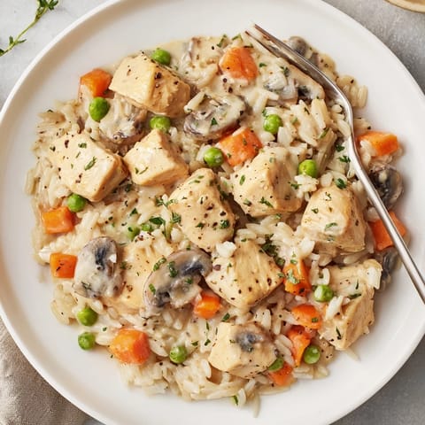One-Pot Creamy Chicken Rice