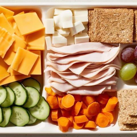 DIY Lunchable Snack Tray