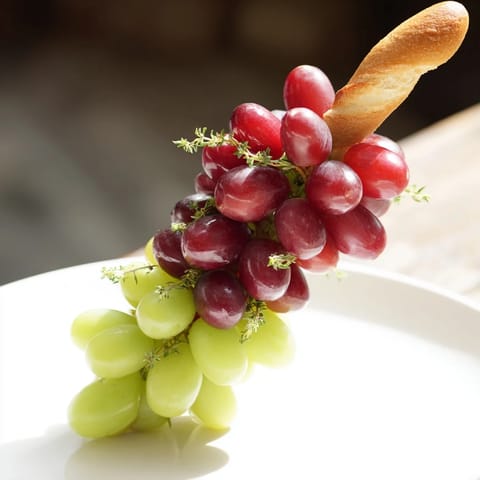 Vineyard Grape Cluster Drop