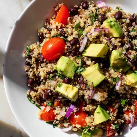 Quinoa Black Bean Salad