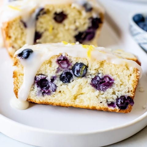 Lemon Blueberry Yogurt Loaf