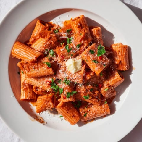 Gigi Hadid Spicy Rigatoni