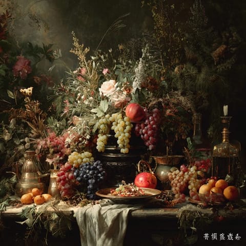 Freshly tossed Wild Rice Harvest Salad served on a rustic wooden table, featuring chopped apples and green herbs for a vibrant autumn look.