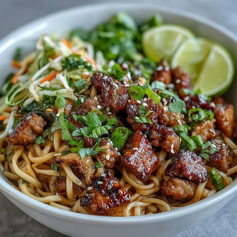 Potsticker Noodle Bowls