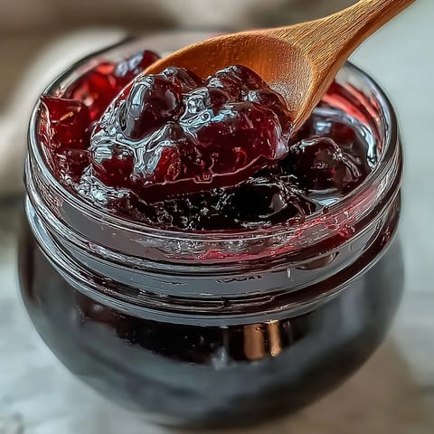 Black Currant Jelly Clear