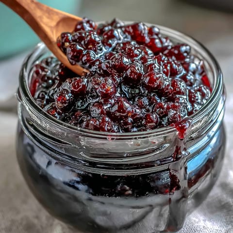 Homemade Black Currant Jam