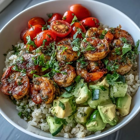 Easy Healthy Lemon Garlic Shrimp