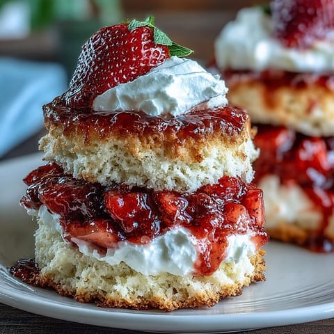 Classic Strawberry Shortcake Biscuits