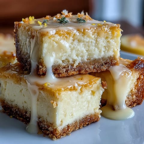 Creamy Limoncello cheesecake bars with a zesty lemon cookie crust, perfect for summer dessert tables.  