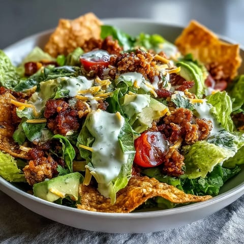 Healthy Easy Taco Salad Bowls
