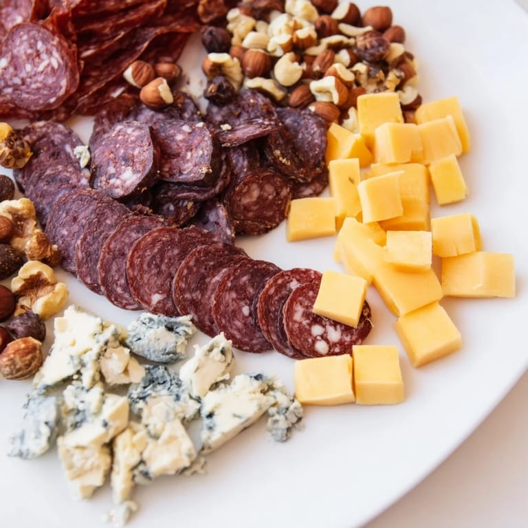 Elegant Deer Antler Charcuterie board, featuring a spread of game meats, cheeses, and flavorful accompaniments for sharing.
