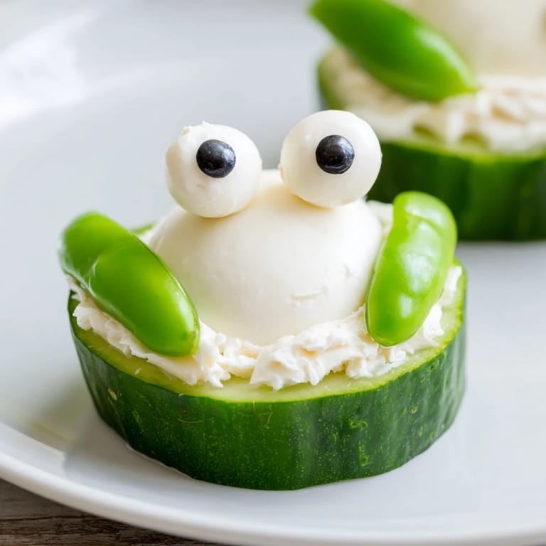 Bright Frog Pond Snack Tray: Delicious mozzarella frogs swim in a pond of fresh fruits and veggies.