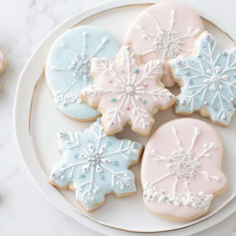 Freshly baked, beautifully frosted Mitten Cookies, perfect for a cozy winter treat to share with loved ones.