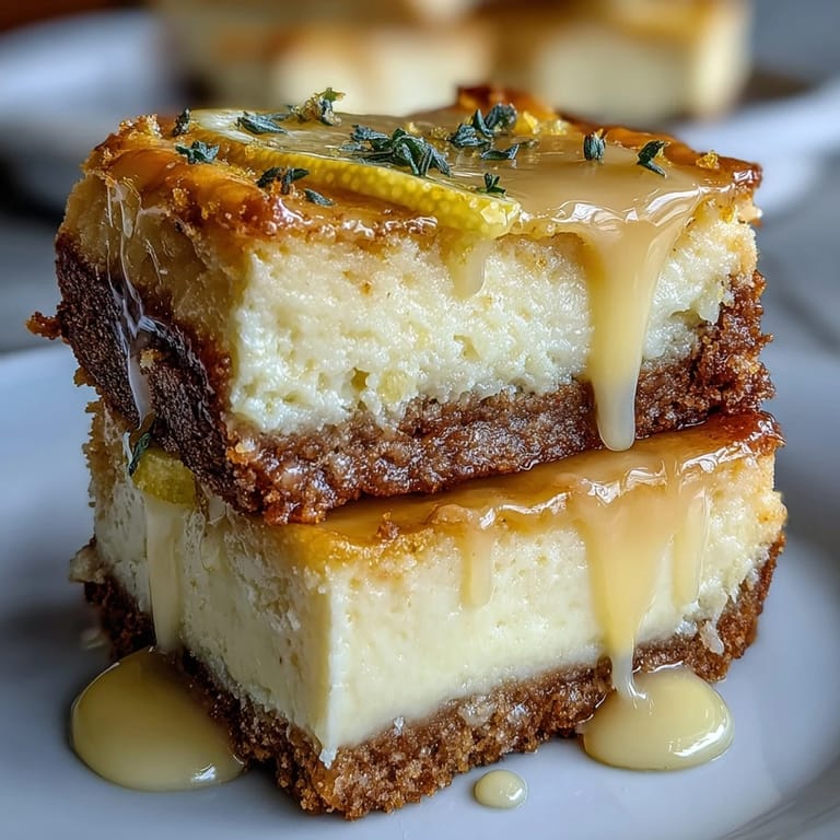 Tangy cheesecake infused with Limoncello liqueur atop a buttery lemon shortbread crust, chilled and ready to serve.  