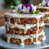 Charming mini birthday layer cakes with soft vanilla cake, pastel buttercream, and vibrant edible flowers—ideal for spring celebrations.